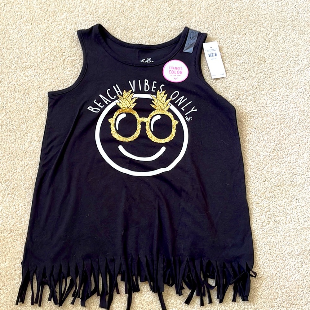 NWT Justice tank size 6/7